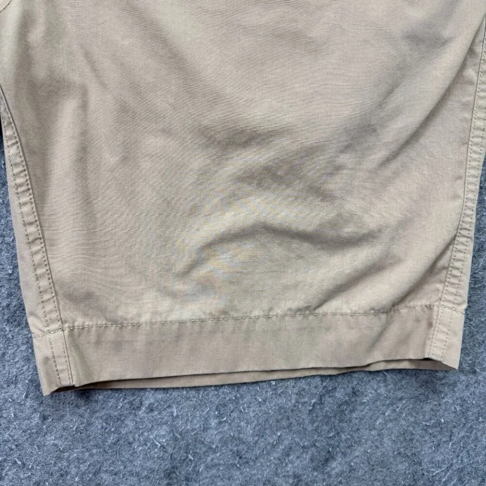 Faherty All Day Shorts Drawstring Men 36 Beige Stretch 9